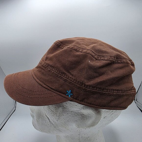 Kooringal Brown Cotton Cap Adjustable One Size Casual Outdoor Hat Lightweight - Picture 2 of 9